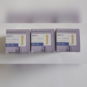 Sterilance 150 Soft Twist Lancets 50/box 28g. Exp 12/26 , 3 Boxes